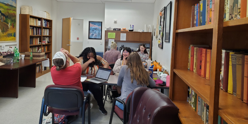 Students In Lounge